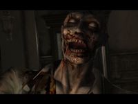 une photo d'Ã©cran de Resident Evil Rebirth sur Nintendo Gamecube